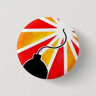 vliegbom ronde button 3,2 cm