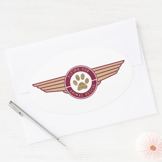 Vliegbont - Airline Logo sticker (Envelop)
