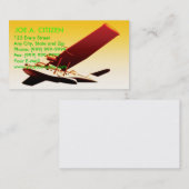 Vliegboot PBY Catalina Visitekaartje (Voorkant / Achterkant)