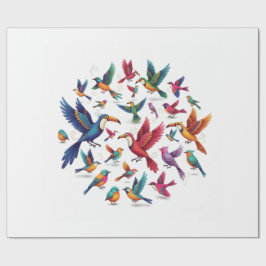 Vliegcirkel - Harmonie in Beweging Cadeaupapier