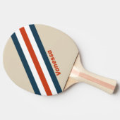 vliegdek gestreept met naam tafeltennisbatje (Zijkant)