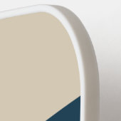  vliegdek over striping met naam pickleball paddle (Links Detail)