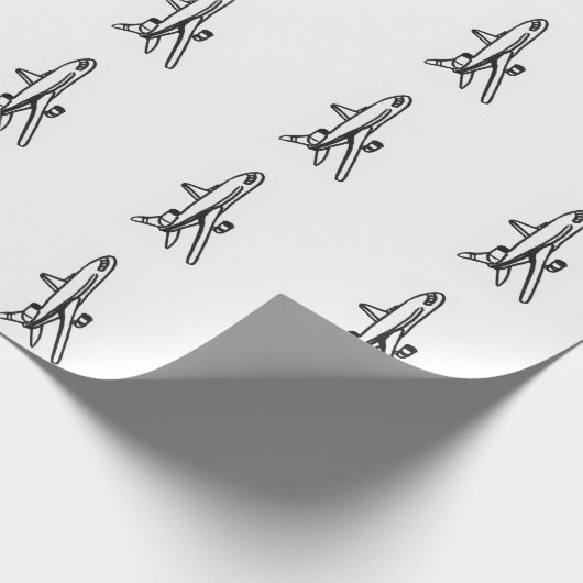 Vliegdekpapier Cadeaupapier (Hoek)