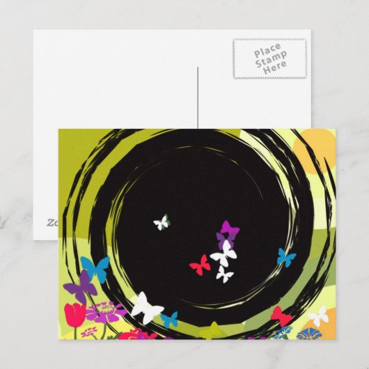 Vliegdeksel Briefkaart (Voorkant / Achterkant)