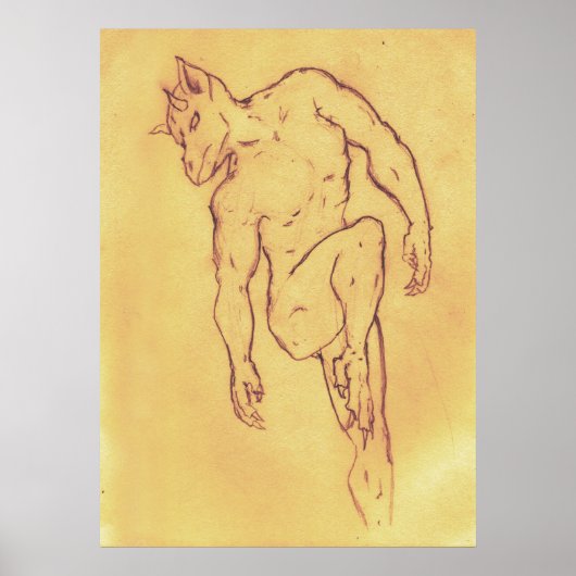 Vliegdemon Poster (Voorkant)