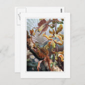 Vliegdraak Briefkaart (Voorkant / Achterkant)