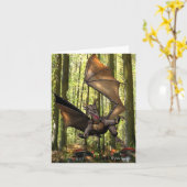 Vliegdraak Kaart (Gele Bloem)