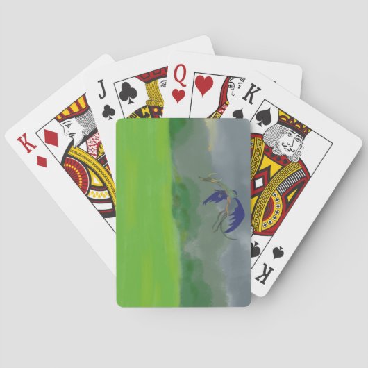 Vliegdraak Speelkaarten (Achterkant)