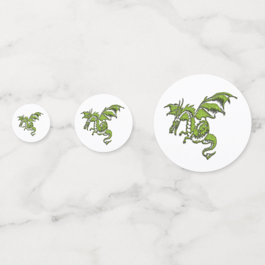 Vliegdradenontwerp Confetti (Achterkanten)