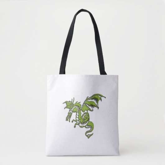 Vliegdradenontwerp Tote Bag (Voorkant)