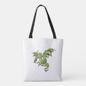 Vliegdradenontwerp Tote Bag (Achterkant)