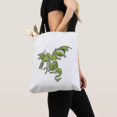 Vliegdradenontwerp Tote Bag (Dichtbij)
