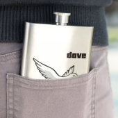 Vliegduif Flacon (Voorbeeld)