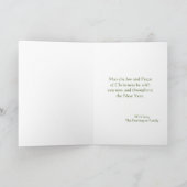  vliegduif kerst feestdag feestdagen kaart (Binnen)