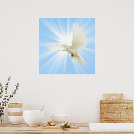 Vliegduif Poster (Keuken)