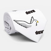 Vliegduif Stropdas (Opgerold)