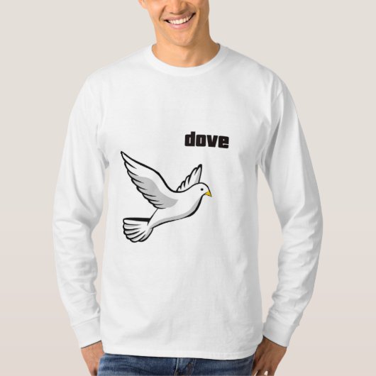 vliegduif t-shirt (Voorkant)