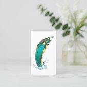 Vliegen aanpassen visitekaartje (Staand voorkant)