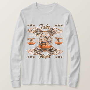 Vliegen (afwisselend) t-shirt