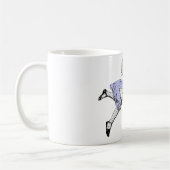 Vliegen Alice in Wonderland kijken glas Koffiemok (Links)