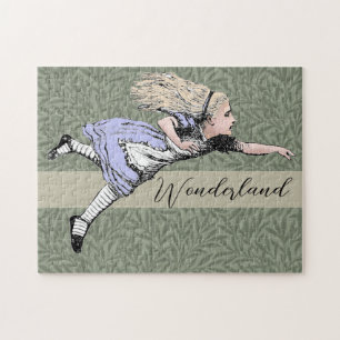 Vliegen Alice in Wonderland kijken glas Legpuzzel