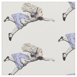 Vliegen Alice in Wonderland kijken glas Stof
