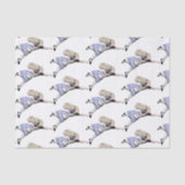 Vliegen Alice in Wonderland kijken glas Tissuepapier (Voorkant)