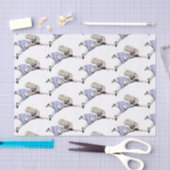 Vliegen Alice in Wonderland kijken glas Tissuepapier (Craft)