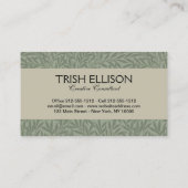 Vliegen Alice in Wonderland kijken glas Visitekaartje (Achterkant)