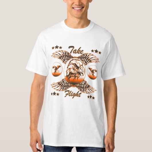 Vliegen (alternatief) t-shirt (Voorkant)