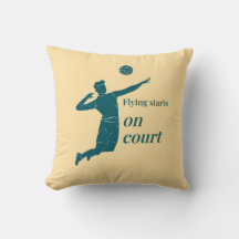 Vliegen begint op het veld, Volleybal