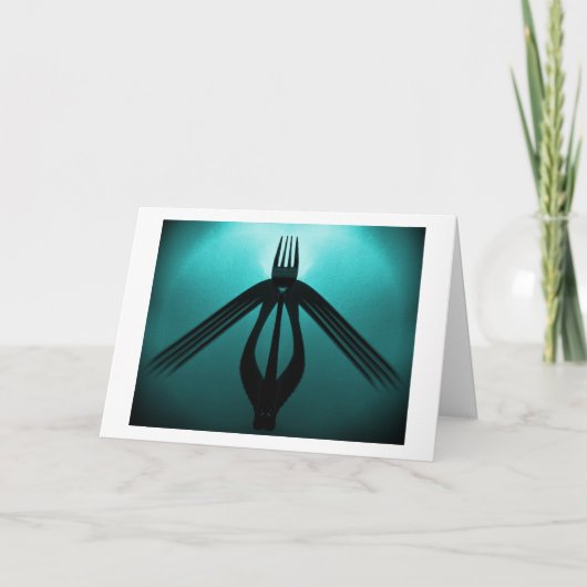 Vliegen (bestek Abstract) Kaart (Voorkant)