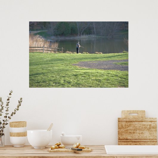 Vliegen bij varkens poster (Keuken)