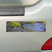 Vliegen Bumpersticker (Op auto)