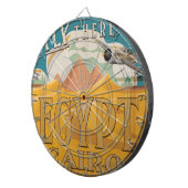 Vliegen daar - Egypte Dartbord (Voorkant Rechts)