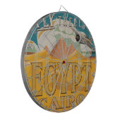 Vliegen daar - Egypte Dartbord (Voorkant Links)