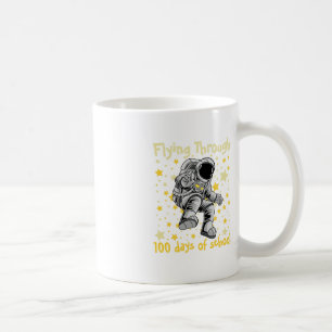 Vliegen door 100 dagen school 100e dag Astron Koffiemok