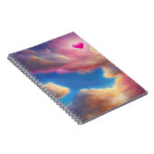 Vliegen door de Clouds Journal Notitieboek (Rechterzijde)