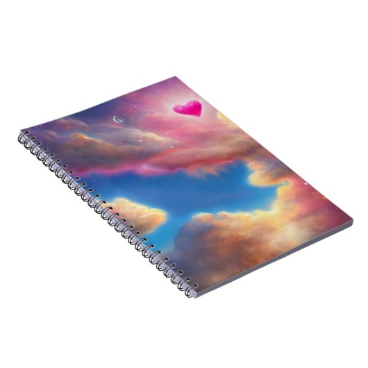 Vliegen door de Clouds Journal Notitieboek (Rechterzijde)