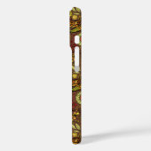 Vliegen, dragonvlieg op kannamonbruin Case-Mate iPhone case (Achterkant / Links)