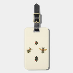 Vliegen en Beetles van Visual Studio Bagagelabel