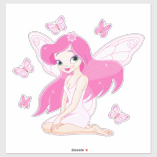 Vliegen en Butterflies Sticker