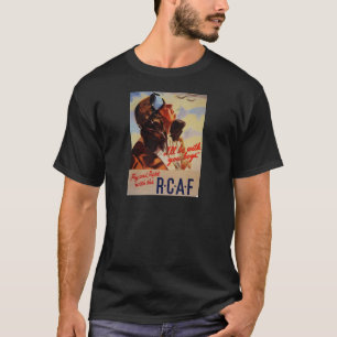 Vliegen en vechten met de RCAF T-shirt