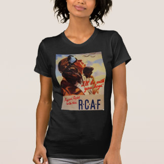 Vliegen en vechten met de RCAF T-shirt