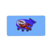 Vliegen Etiket (Voorkant)