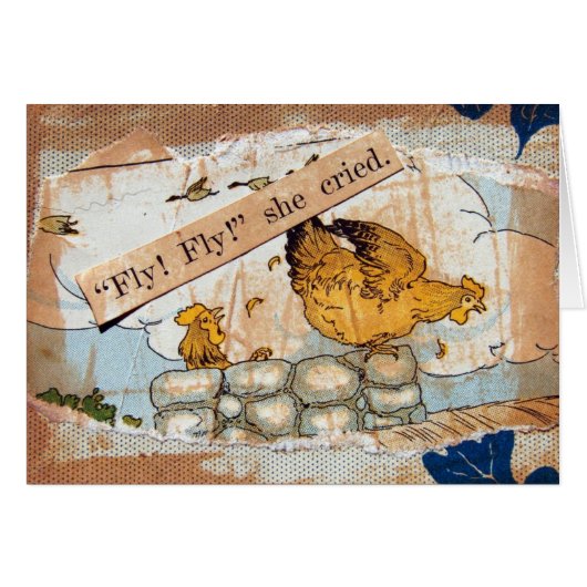"Vliegen! Fly!" huilde ze (Voorkant Horizontaal)