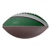 Vliegen - groen, wit, grijs american football (Gedraaid 90)