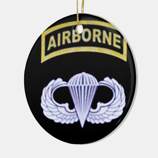 Vliegen helemaal! keramisch ornament (Links)