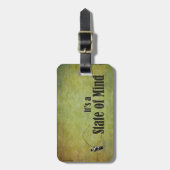 Vliegen | Het is een staat van geest Bagagelabel (Voorkant verticaal)