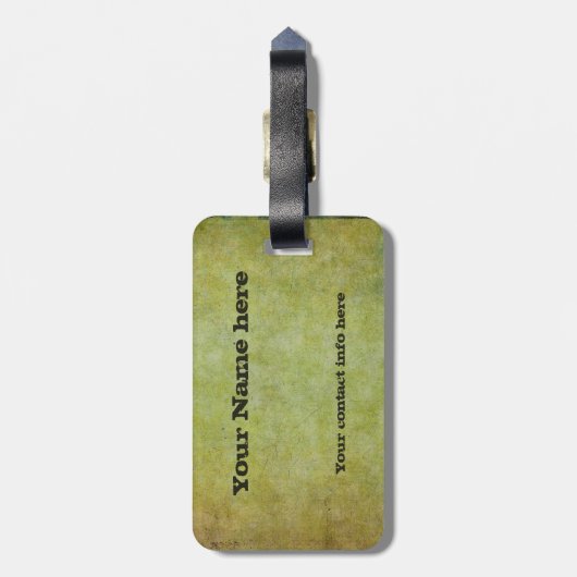 Vliegen | Het is een staat van geest Bagagelabel (Achterkant verticaal)